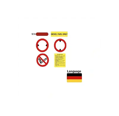 Cab Label Kit Ice Mercedes Vito (DE)