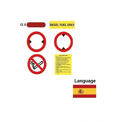 Cab Label Kit ICE Citroen Jumpy (SP)