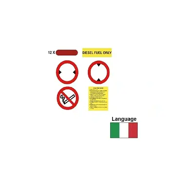 Cab Label Kit EV Mercedes Vito (IT)