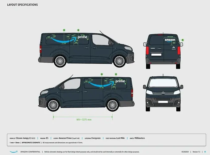 2024 FITTING GUIDE - Citroen Jumpy L3 (ES)