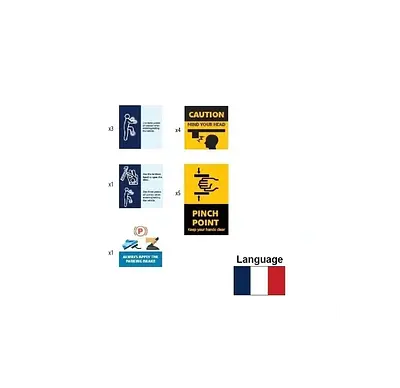 Vehicle Safety Label Kit ICE Peugeot Boxer (FR)