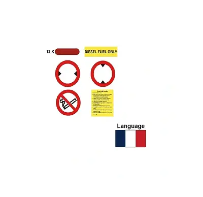 Cab Label Kit ICE Peugeot Boxer (FR)