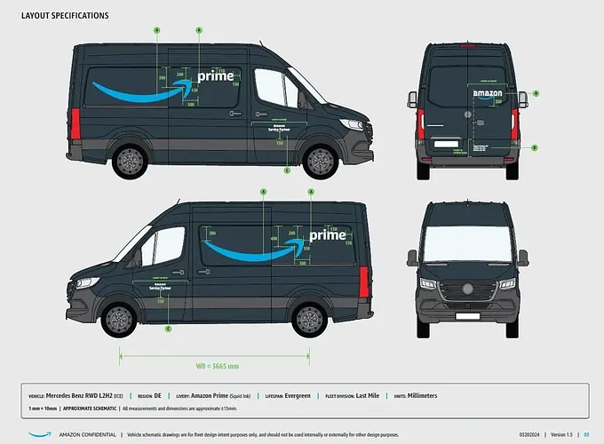 2024 FITTING GUIDE - Mercedes Benz RWD L2H2 (DE)